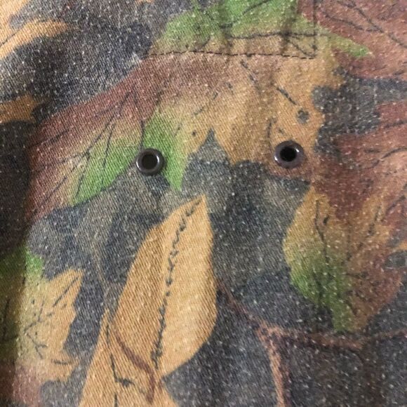 Vintage Gunflint Camo Hunting Jumpsuit. Pockets Collared Made In USA XXL-R - Picture 11 of 11